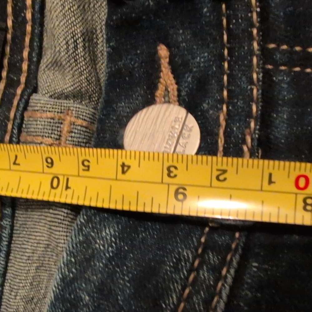 Buckle Black Blue Denim Flare Jeans 25x34 - Picture 10 of 14
